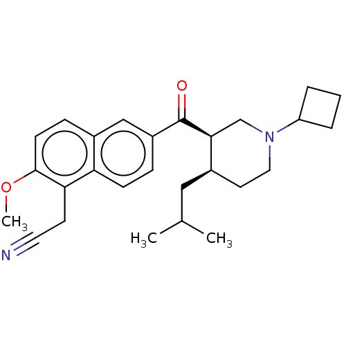 Chemical structure of BindingDB Monomer ID 383703