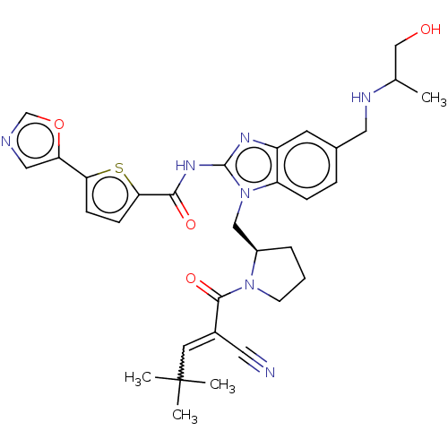 Chemical structure of BindingDB Monomer ID 384535