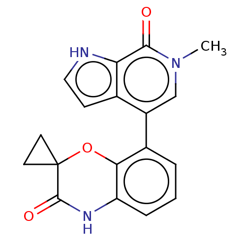 Chemical structure of BindingDB Monomer ID 391534