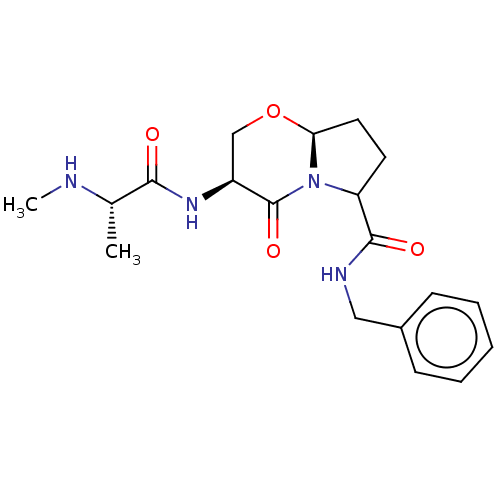 Chemical structure of BindingDB Monomer ID 391809