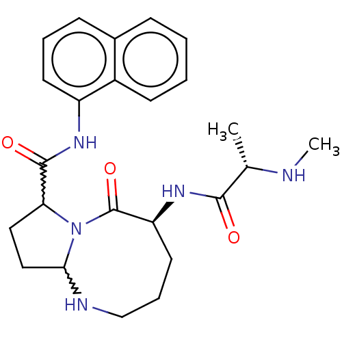 Chemical structure of BindingDB Monomer ID 391822