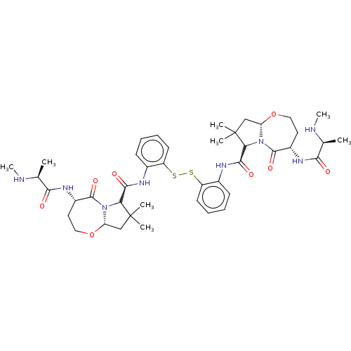 Chemical structure of BindingDB Monomer ID 391845