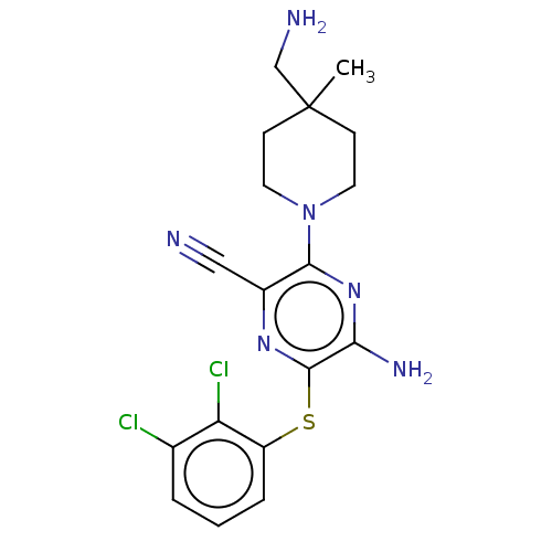 Chemical structure of BindingDB Monomer ID 392316