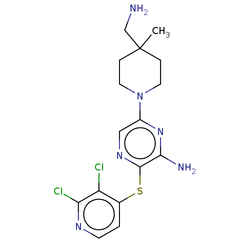 Chemical structure of BindingDB Monomer ID 392324