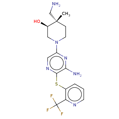 Chemical structure of BindingDB Monomer ID 392349
