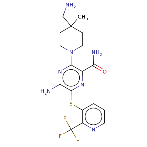 Chemical structure of BindingDB Monomer ID 392351