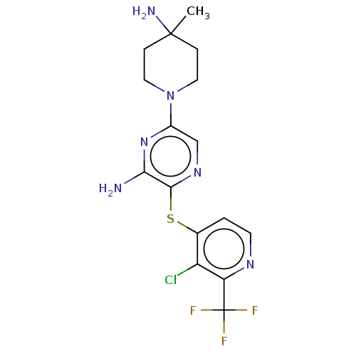 Chemical structure of BindingDB Monomer ID 392352