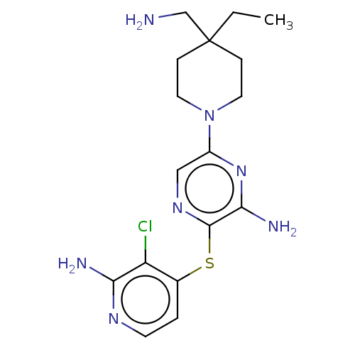 Chemical structure of BindingDB Monomer ID 392358