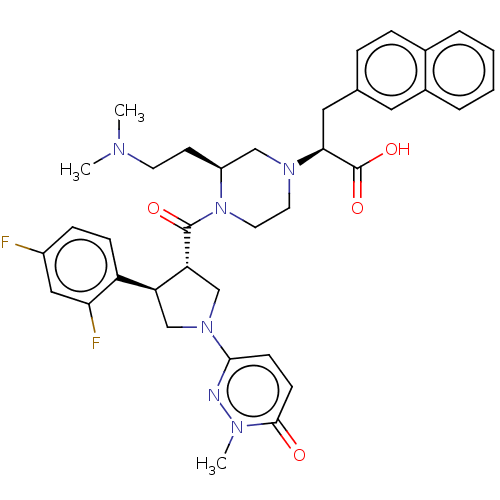 Chemical structure of BindingDB Monomer ID 392670