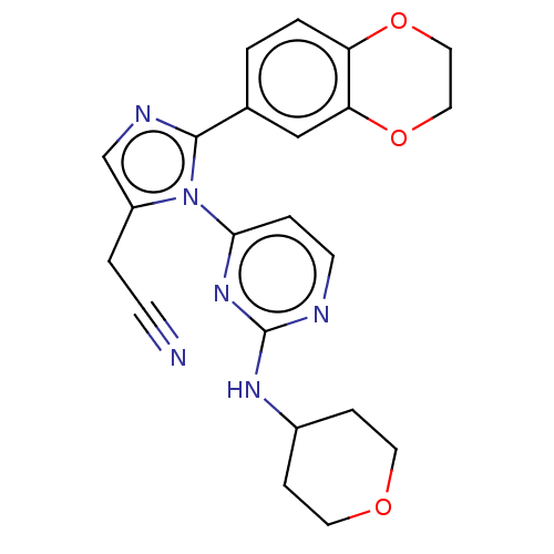 Chemical structure of BindingDB Monomer ID 392708