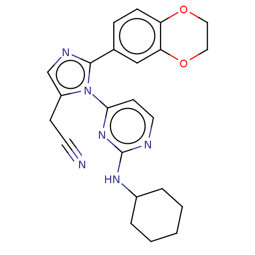 Chemical structure of BindingDB Monomer ID 392714