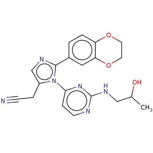 Chemical structure of BindingDB Monomer ID 392720