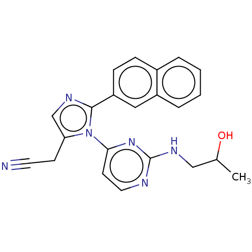 Chemical structure of BindingDB Monomer ID 392722