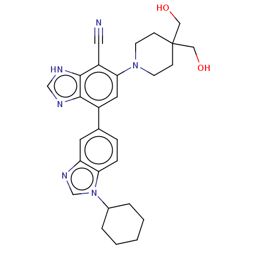 Chemical structure of BindingDB Monomer ID 392754