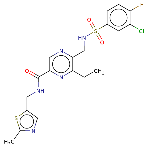 Chemical structure of BindingDB Monomer ID 393273