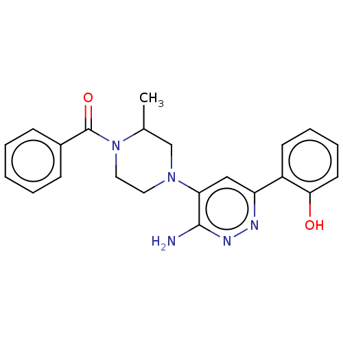 Chemical structure of BindingDB Monomer ID 394461
