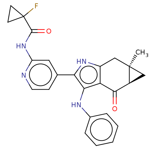 Chemical structure of BindingDB Monomer ID 395267