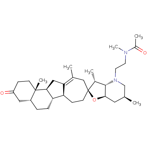 Chemical structure of BindingDB Monomer ID 396273