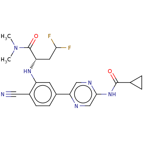 Chemical structure of BindingDB Monomer ID 397665