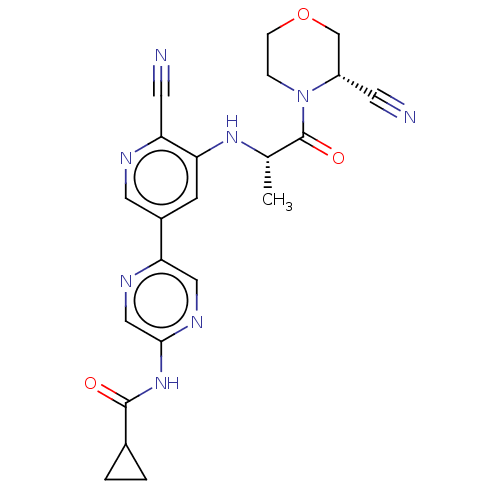 Chemical structure of BindingDB Monomer ID 397712