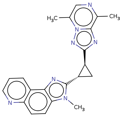 Chemical structure of BindingDB Monomer ID 397956