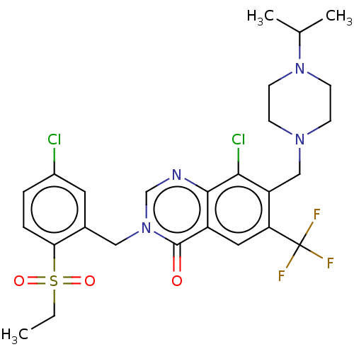 Chemical structure of BindingDB Monomer ID 401176