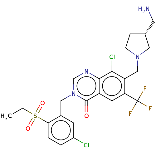 Chemical structure of BindingDB Monomer ID 401197