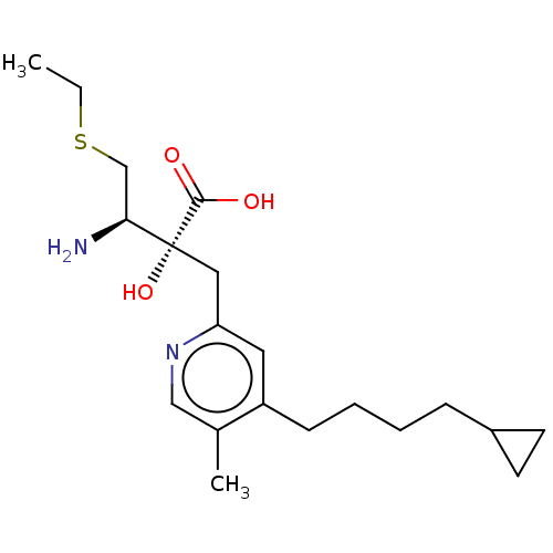 Chemical structure of BindingDB Monomer ID 401356