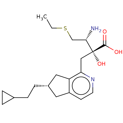 Chemical structure of BindingDB Monomer ID 401365