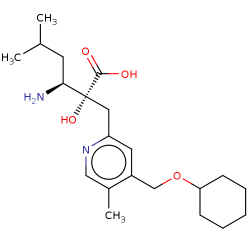 Chemical structure of BindingDB Monomer ID 401392