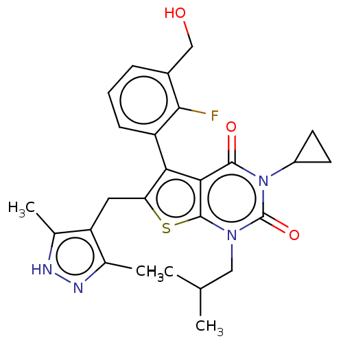 Chemical structure of BindingDB Monomer ID 403184