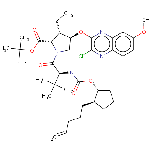 Chemical structure of BindingDB Monomer ID 403595