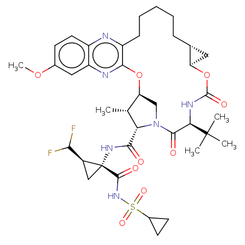 Chemical structure of BindingDB Monomer ID 403609