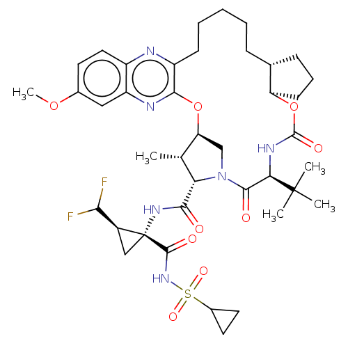 Chemical structure of BindingDB Monomer ID 403618