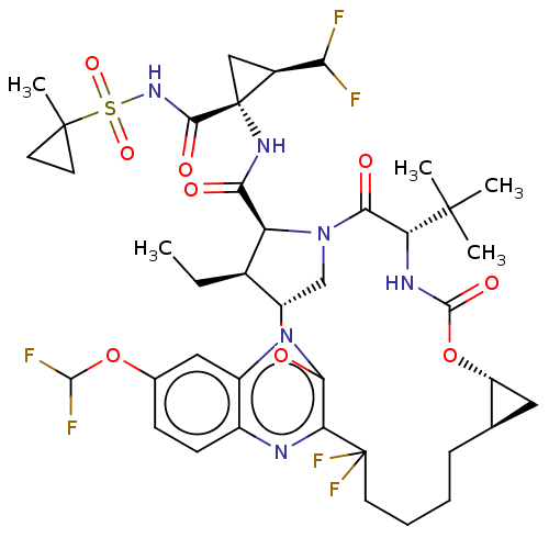 Chemical structure of BindingDB Monomer ID 403674