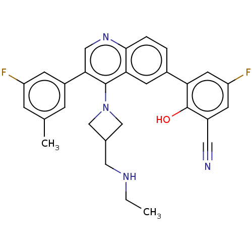 Chemical structure of BindingDB Monomer ID 405604