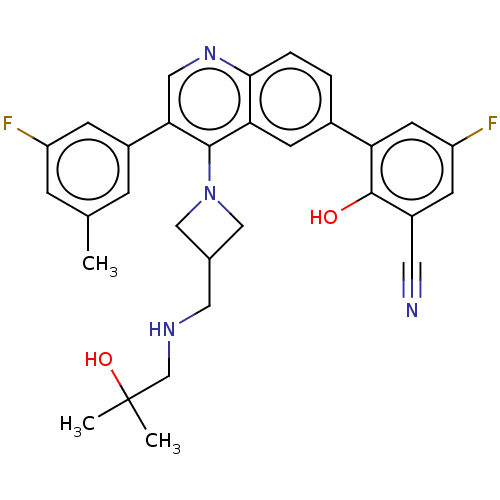 Chemical structure of BindingDB Monomer ID 405622