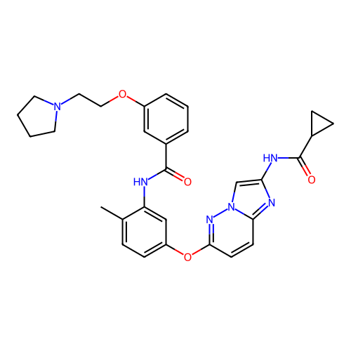 Chemical structure of BindingDB Monomer ID 406046