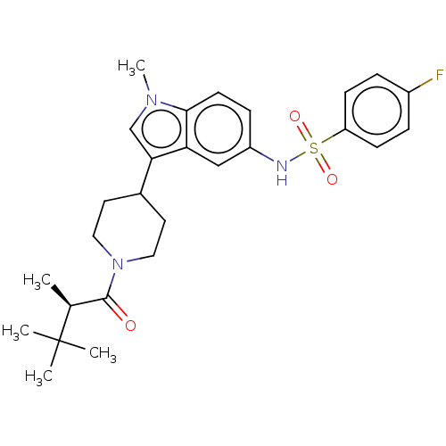 Chemical structure of BindingDB Monomer ID 411394