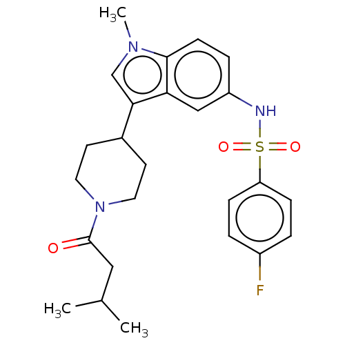Chemical structure of BindingDB Monomer ID 411396