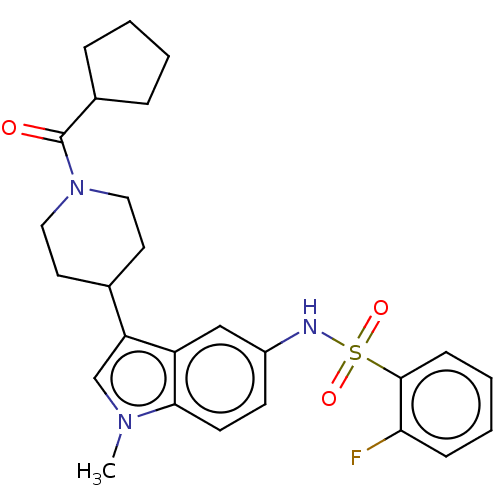 Chemical structure of BindingDB Monomer ID 411401