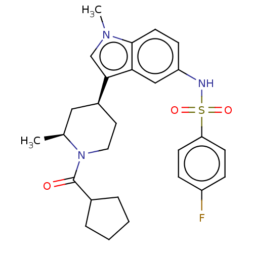 Chemical structure of BindingDB Monomer ID 411404