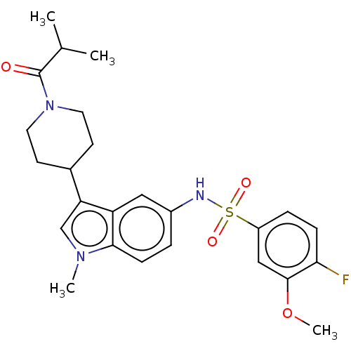 Chemical structure of BindingDB Monomer ID 411406