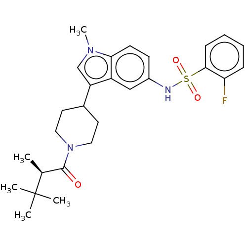 Chemical structure of BindingDB Monomer ID 411412