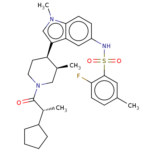 Chemical structure of BindingDB Monomer ID 411419