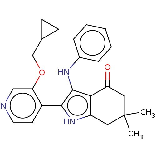 Chemical structure of BindingDB Monomer ID 415304
