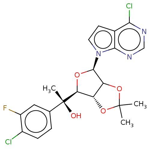 Chemical structure of BindingDB Monomer ID 415575