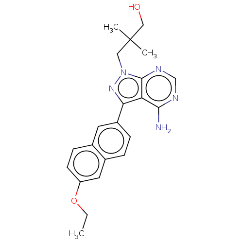 Chemical structure of BindingDB Monomer ID 416565