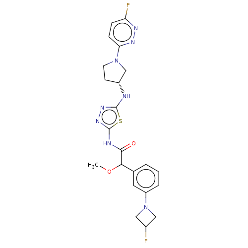 Chemical structure of BindingDB Monomer ID 416694
