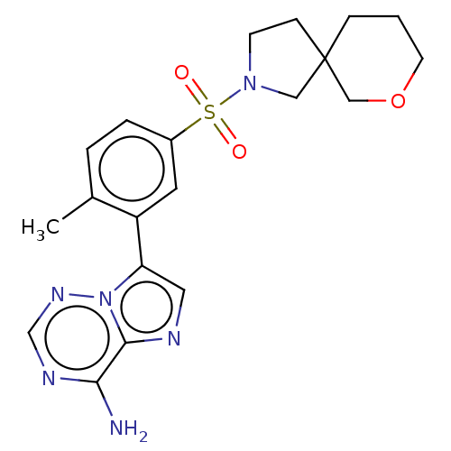 Chemical structure of BindingDB Monomer ID 421160